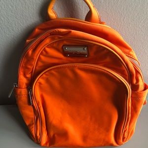 Michael Kors Bright Orange backpack